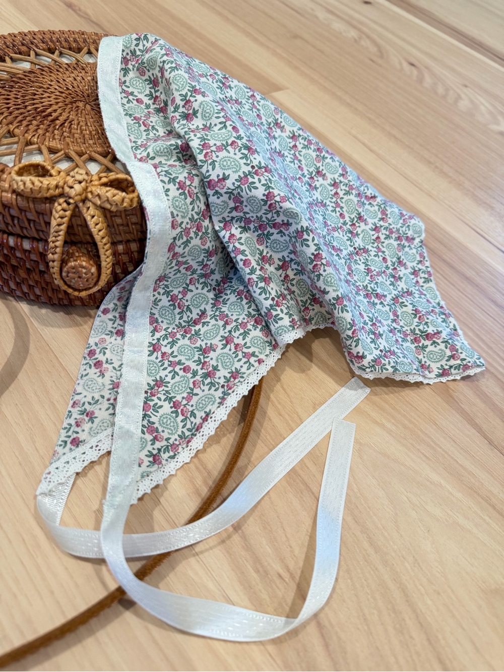 Cottagecore Paisley Hair Scarf